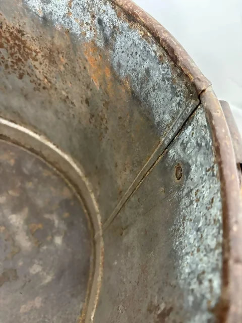 Large Rustic Metal Planter / Trough
