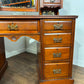 Edwardian Mahogany Twin Pedestal Dressing Table