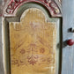 Blue hand painted vintage Sideboard /indian Sideboard