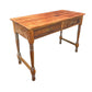 Antique 19th Century Rustic pitch pine side table desk
