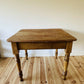 Antique Pine Table Scrub Top Rustic Kitchen Stripped Dining Table