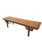Antique Chinese Qing Dynasty-style bench / low table