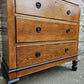 Vintage Oak Chest Of Drawers Five Drawer Lovely Detailing Super Proportions