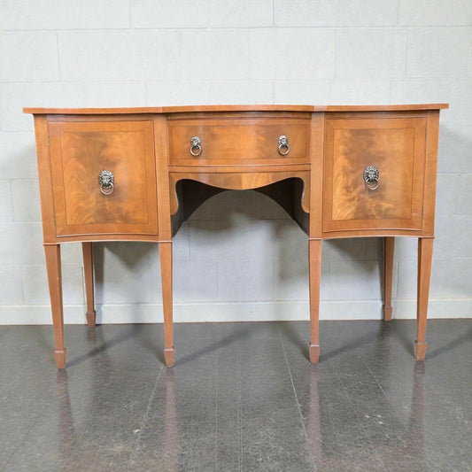 Antique style Serpentine Sideboard cabinet
