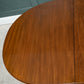 Regency Solid Mahogany Extending Dining Table with Leaf - Twin Pedestal - 194 cm