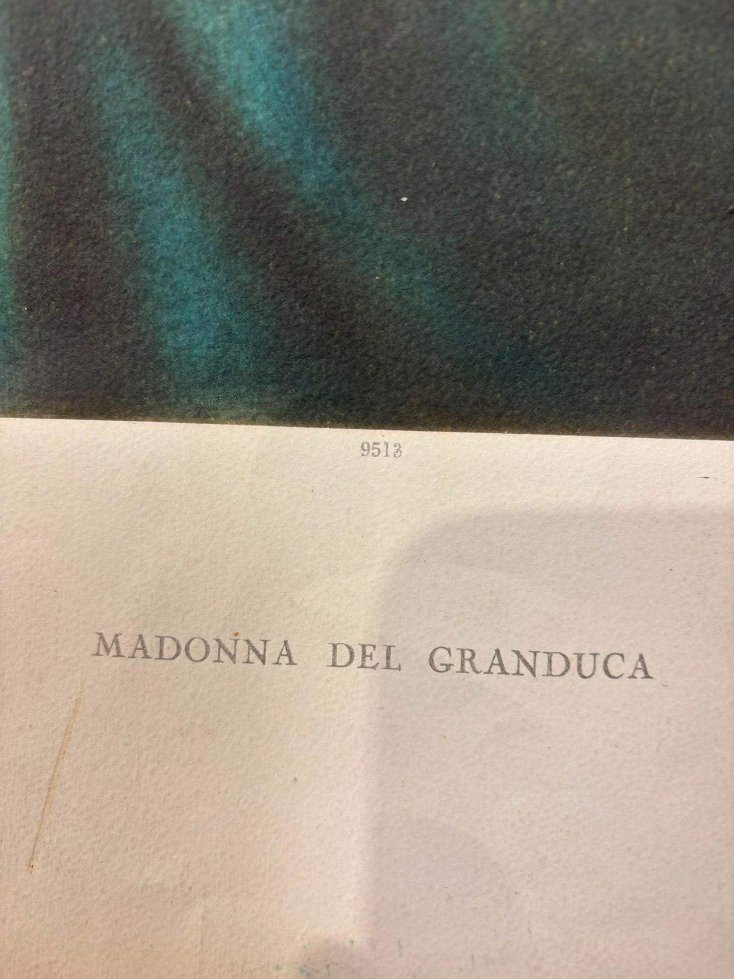Madonna & Child ‘MADONNA DEL GRANDUCA’ - Vintage Print