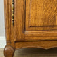 Bookcase Vintage French Louis XIV Style Oak Display Cabinet Sideboard LOT 6359