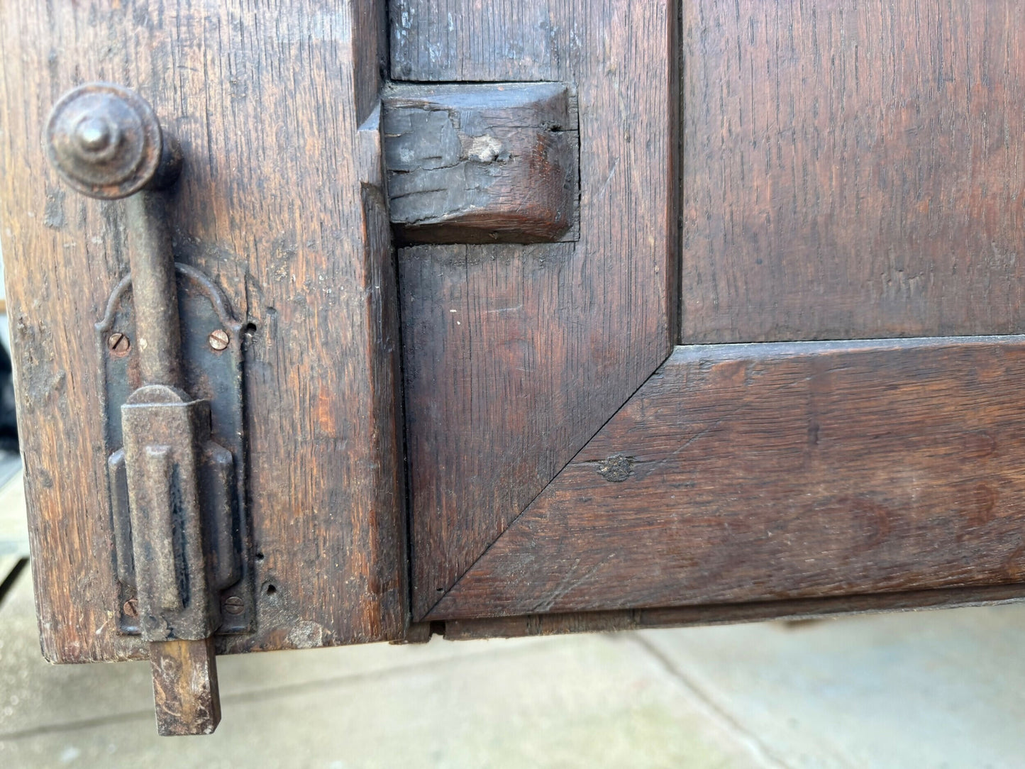 18th Century French Normandie Larder Cupboard