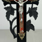 Crucifix Antique French Style Religious Ornate Cross Freestanding LOT 6440