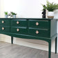 Stag Minstrel 6 Drawer Console Table , Dressing Table Sideboard Chest Of Drawers