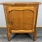 Bedside Table Vintage French Louis XVI Nightstand Oak Cabinet LOT 24299