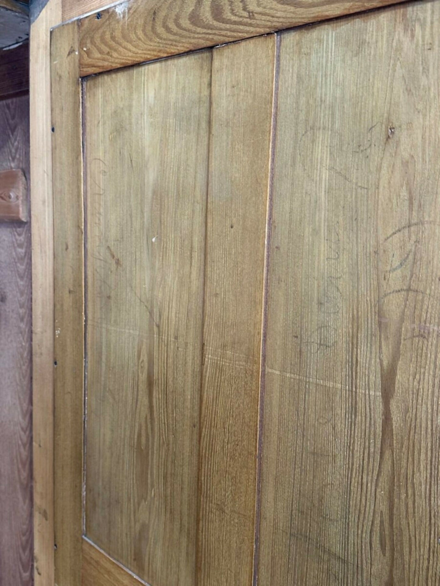 Antique Aesthetic Movement Maple & Co Pollard Oak Compactum Wardrobe, c 1880