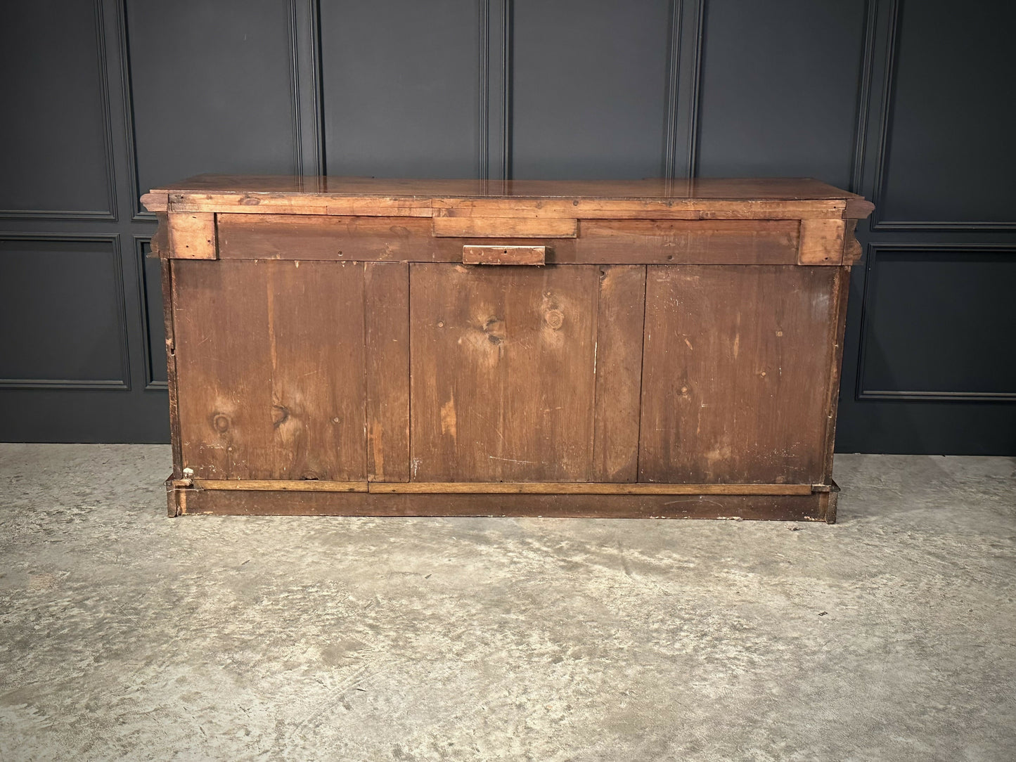 Large Vintage Victorian Mahogany Sideboard