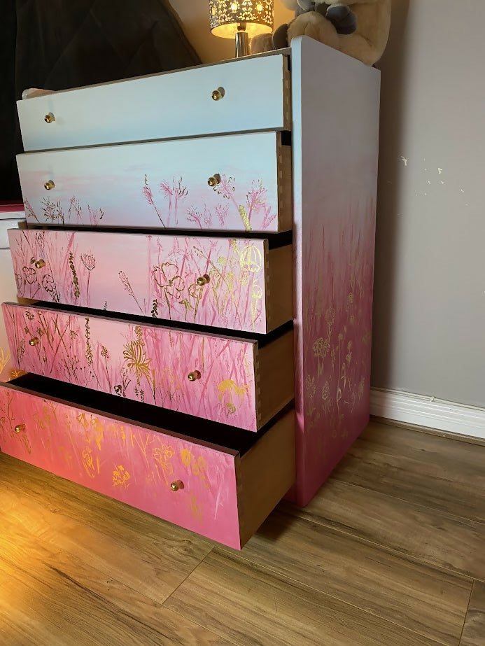 Harris Lebus Bedroom Suite - Wardrobe, Chest of Draws, Night Stand