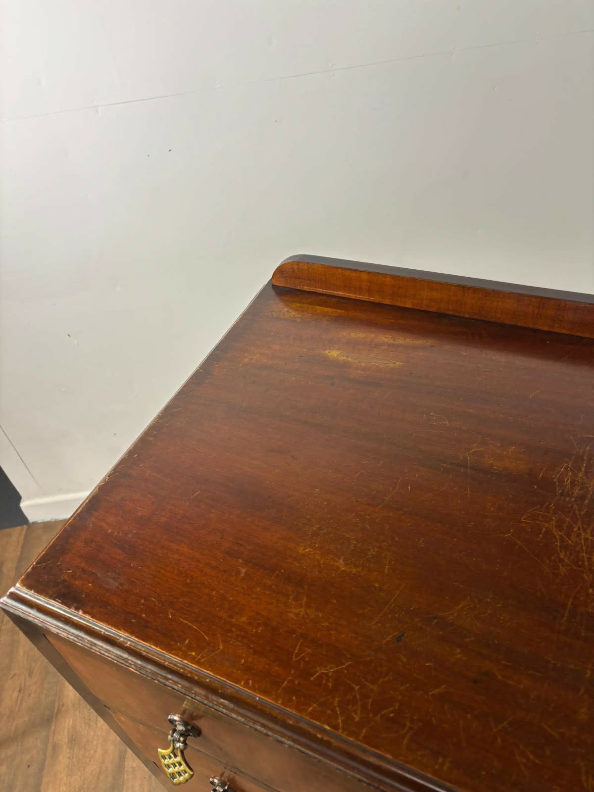 Vintage Mahogany Five Drawer Chest