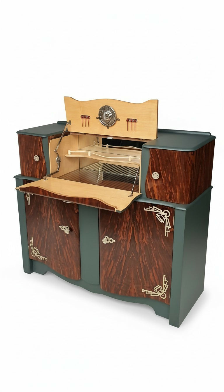 Vintage Upcycled Mid Century Drink Cabinet