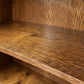 Old Mill Knightsman solid oak bookcase adjustable shelves