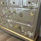 Neutral Blossom flight Stag Chest of Drawers