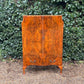 Vintage 1930's Art Deco Burr Walnut Drinks Cocktail Cabinet