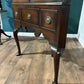 Antique Mahogany Corner Display Cabinet6