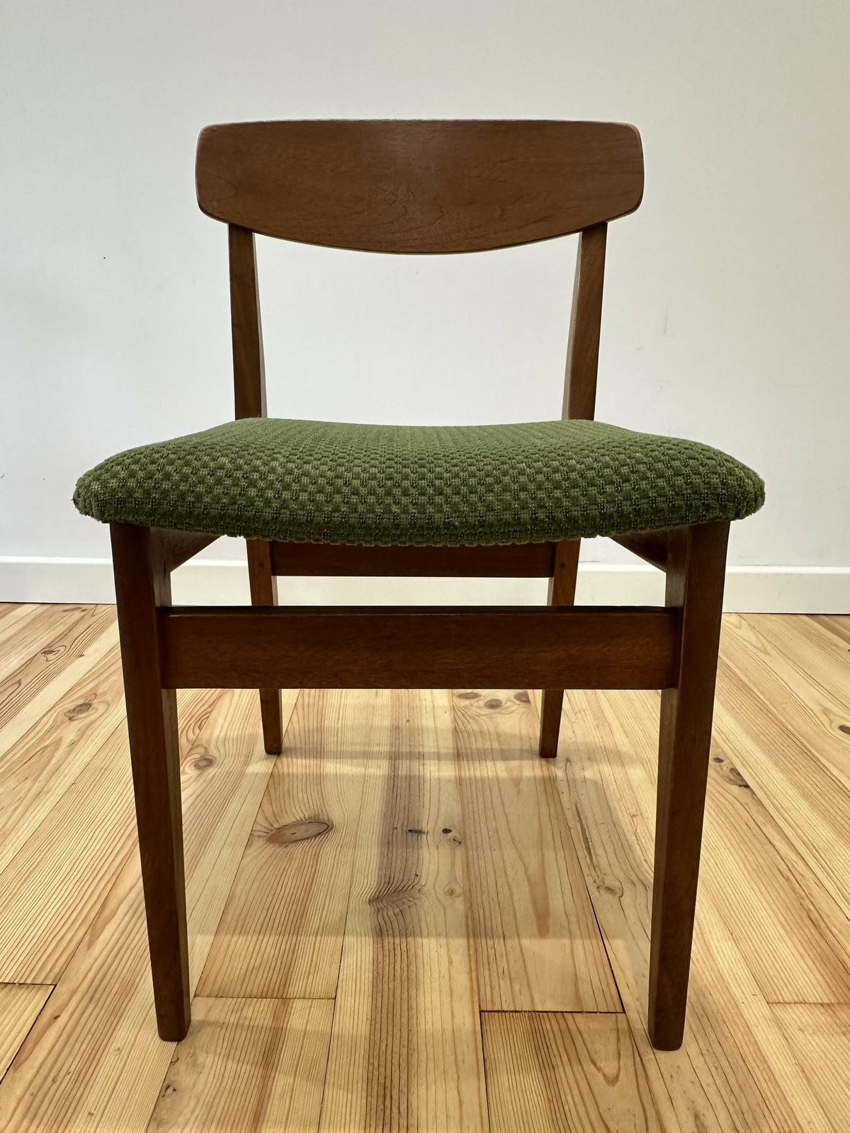 Danish Teak Dining Chairs by Korup Stolefabrik 1960s Mid Century Modern Set of 4 Chairs