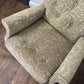Pair of Reproduction Button Backed Upholstered Armchairs