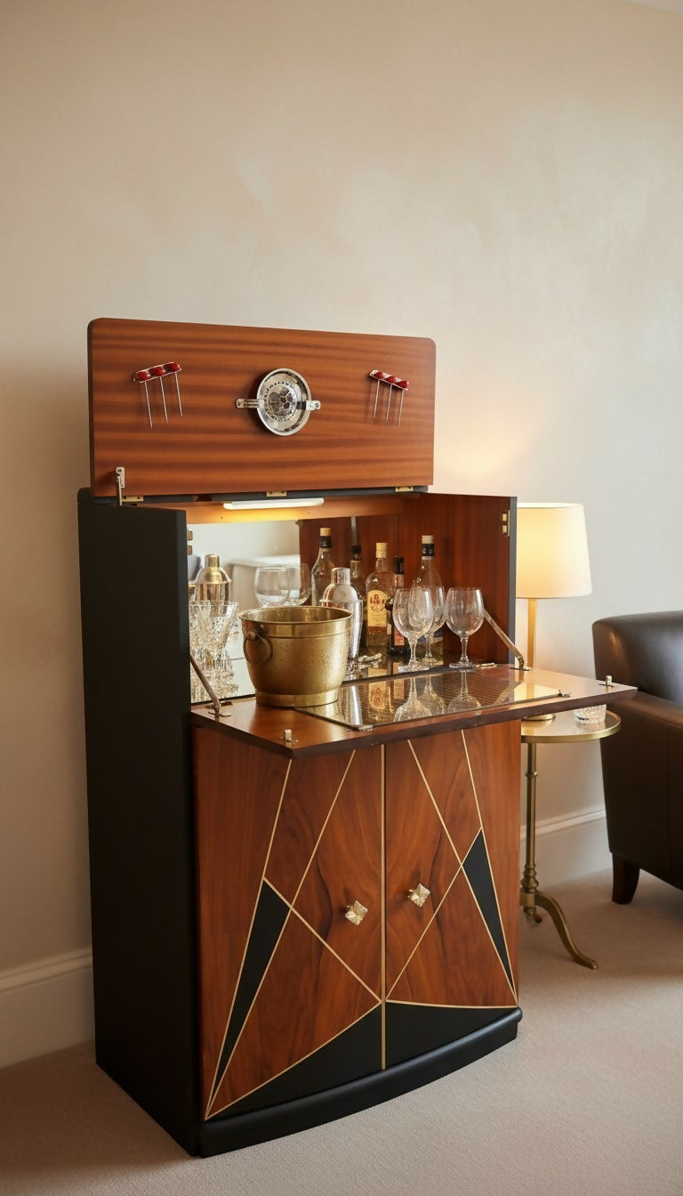 Art Deco Drinks/ Cocktail Cabinet