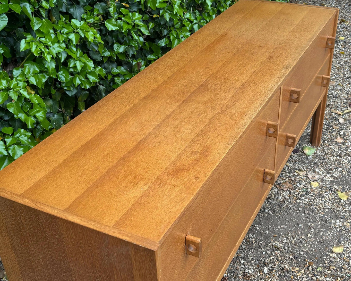 Vintage 1970's 'Savana Range' Oak Chest Of Drawers By Stag