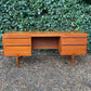 Vintage Beithcraft Teak Dressing Table/Laptop Desk