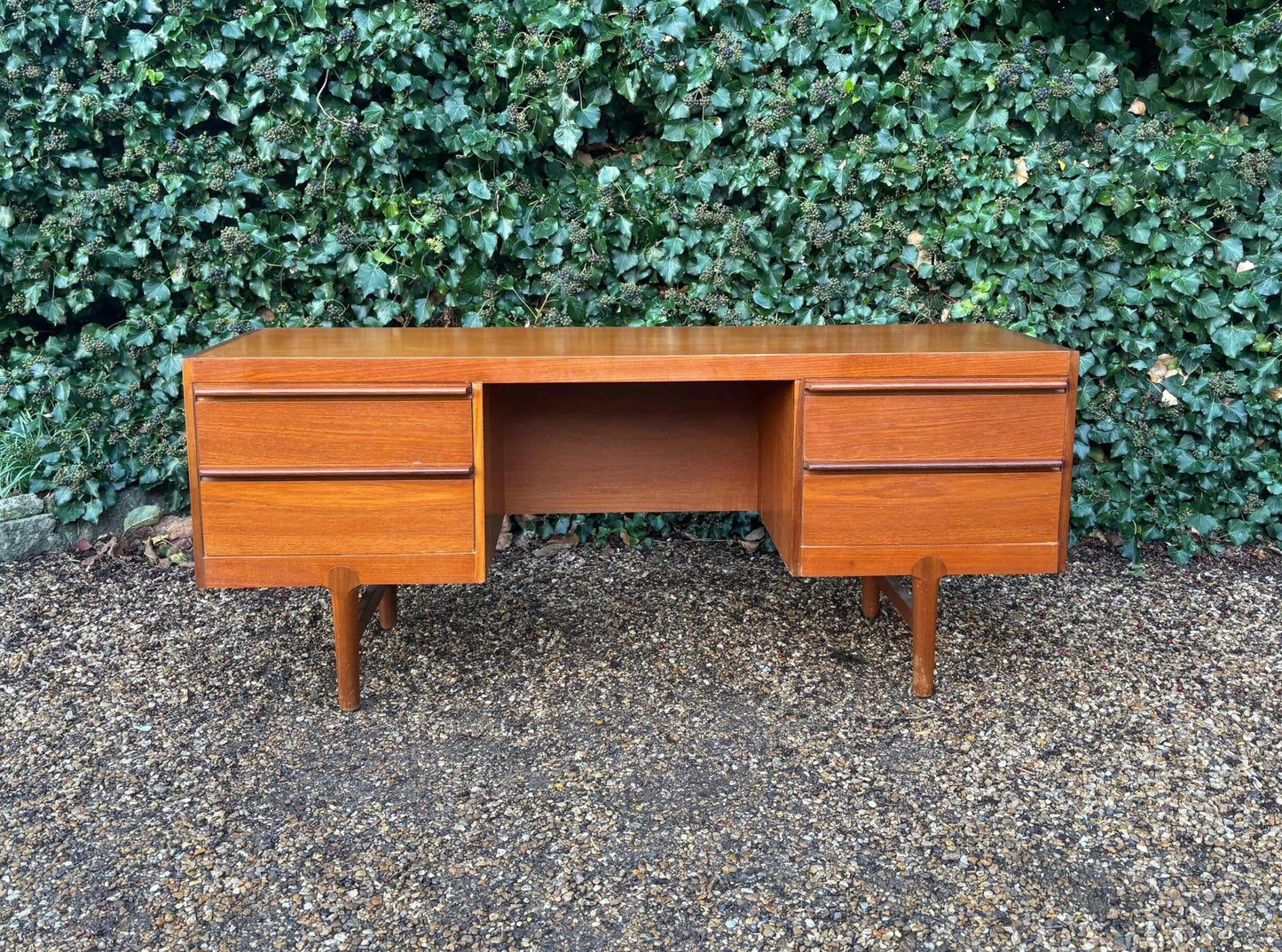 Vintage Beithcraft Teak Dressing Table/Laptop Desk