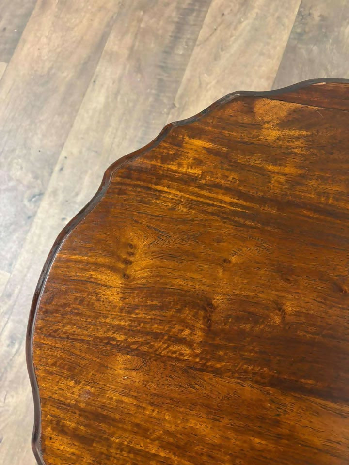 Vintage Mahogany Claw & Ball Coffee Table