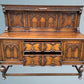 Carved Oak Jacobean Style Sideboard