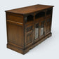 Old Charm Large TV Stand Hi Fi Cabinet Media Unit Unit Light Oak FREE Delivery