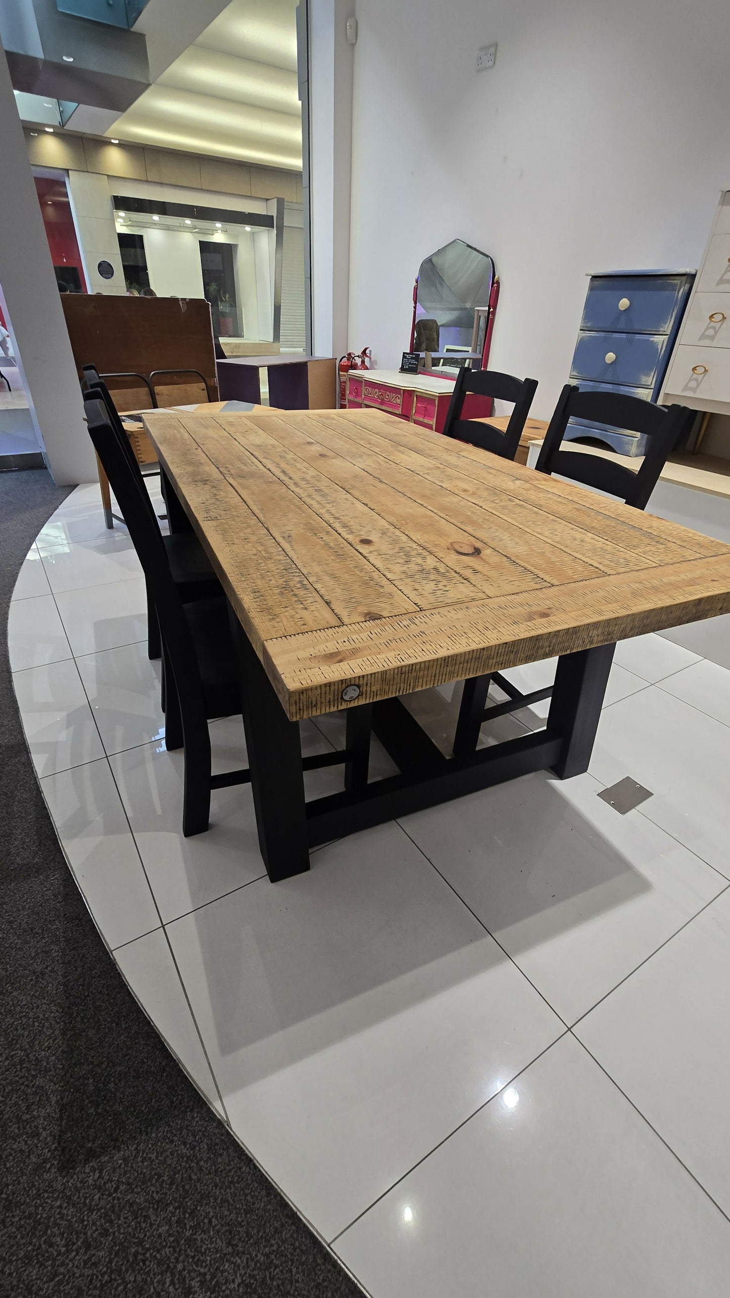 Table and 4 Chairs
