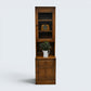 Ercol Narrow Mural Unit Single Width Display Golden Dawn Finish FREE UK Delivery