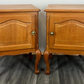 Pair of Bedside Tables Vintage French Louis XVI Cupboards Cabinets LOT 2857