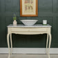 Laura Ashley Provencale Console Table with Marble Top - Ivory