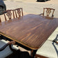 Antique Mahogany Dining Table & 8 Chairs.