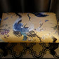 Antique style Footstool, Designer Velvet.