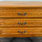 Chest of Drawers Vintage French Louis XVI Style Oak Carved Cabinet LOT 3773