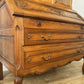 Cabinet Vintage French Louis XVI Oak Bureau Bookcase Display Cabinet LOT 6343