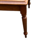 Regency style Rattan and Mahogany coffee table