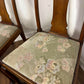 Set of Four Vintage Mahogany Dining Chairs Including Carver