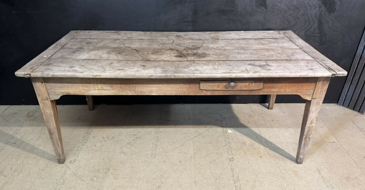 French Normandy Scrub Top Kitchen Dining Table