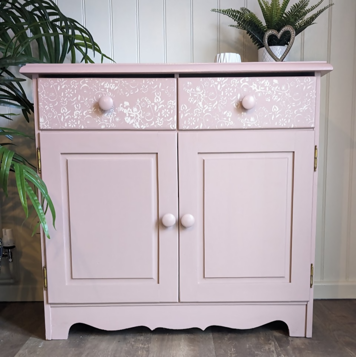 Pink cupboard R4121 1