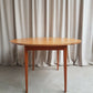 Vintage Mid Century Drop Leaf Oak Effect Extending Dining Table Danish Retro R655