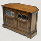 Old Charm Corner TV Stand Video Cabinet Light Oak Model 2264 FREE UK Delivery*. SBR10893/0309E