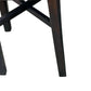 Antique solid Oak rustic stool / side table