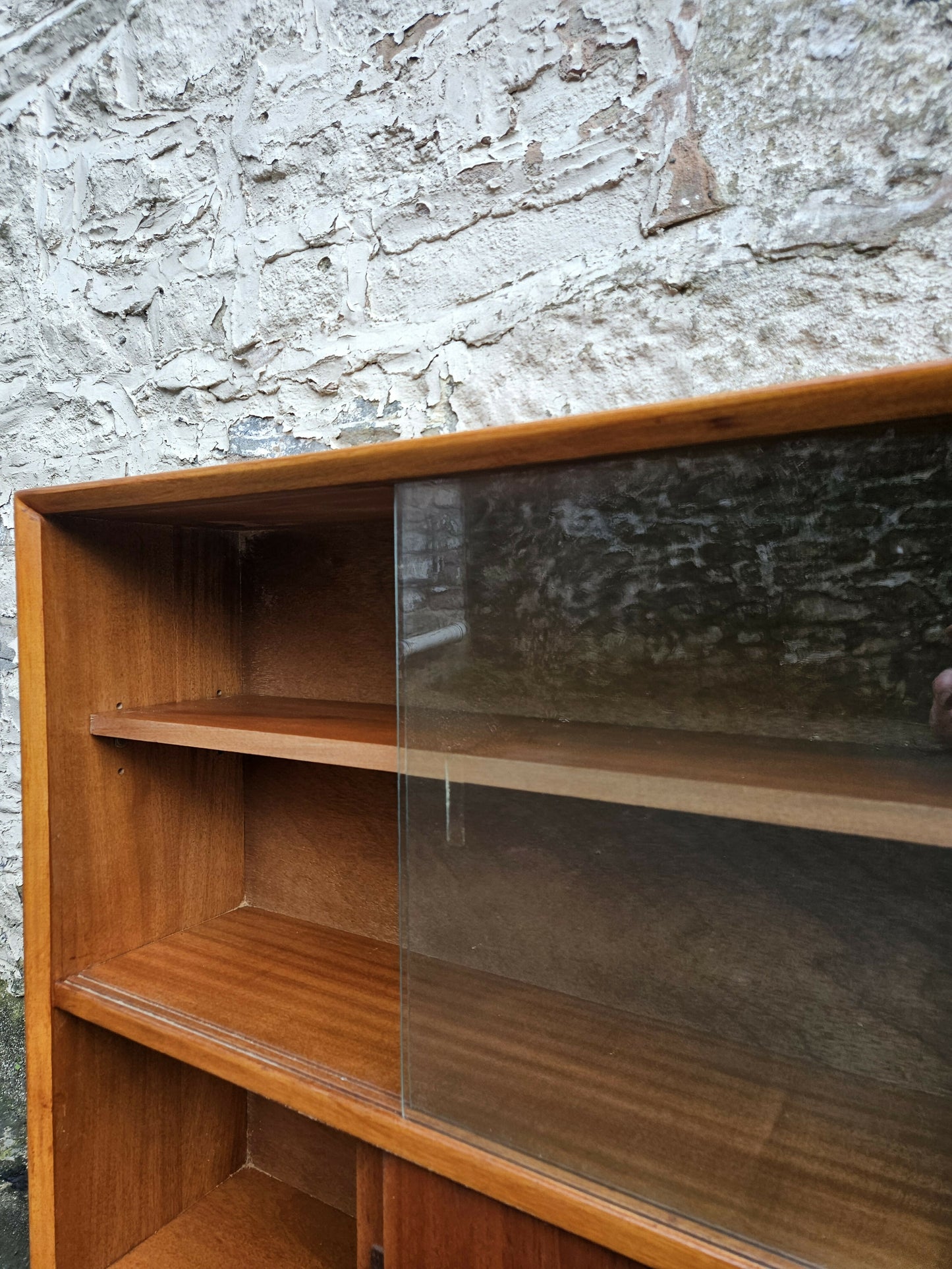 Display Cabinet By Herbert Gibbs Bookcase Shelving Mid Century Teak Vintage Furniture