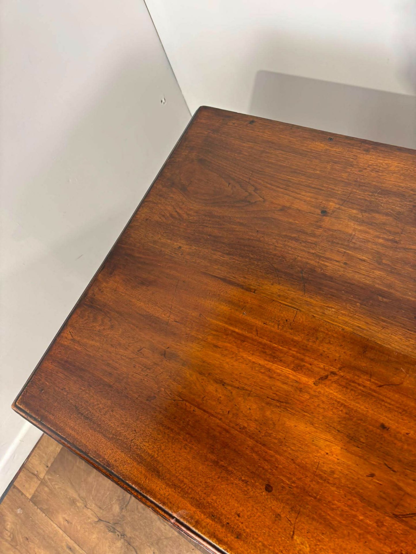 Edwardian Red Walnut Ladies Writing Table